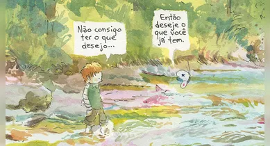Imagem ilustrativa da notícia: Téo & O Mini Mundo: uma jornada em aquarela e reflexões