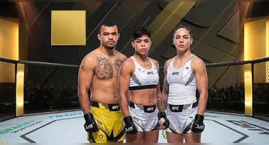 Imagem ilustrativa da notícia: UFC 333: três brasileiros buscam vitória em Abu Dhabi neste sábado (24/10)
