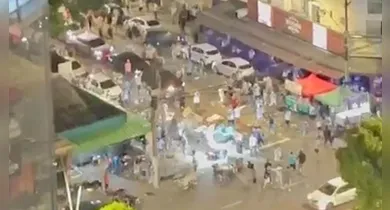 Imagem ilustrativa da notícia: Torcedores do Paysandu trocam agressões após empate na Curuzu