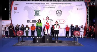 Imagem ilustrativa da notícia: Paraense Kaylane Moraes é vice-campeã mundial de Powerlifting