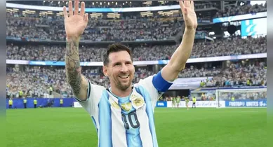 Imagem ilustrativa da notícia: Messi recebe festa no Monumental em despedida da seleção argentina