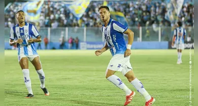 Imagem ilustrativa da notícia: Caio Mello destaca gol pelo Paysandu e trata duelo com Brusque como “final”