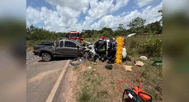 Imagem ilustrativa da notícia: Motorista morre em colisão frontal envolvendo três carros em Castanhal