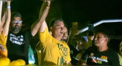 Imagem ilustrativa da notícia: Daniel se alia à extrema direita em ato com Flávio Bolsonaro e Éder Mauro