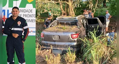 Imagem ilustrativa da notícia: Motorista do Samu morre em grave acidente com carro na PA-253
