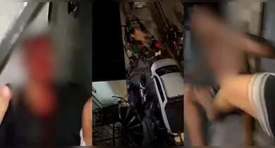 Imagem ilustrativa da notícia: Vídeo: suposta briga entre torcidas assusta moradores na Pedreira