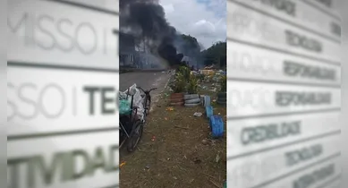 Imagem ilustrativa da notícia: Incêndio em lixão irregular de Ananindeua assusta moradores 