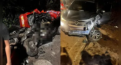 Imagem ilustrativa da notícia: Grave acidente faz vítimas na Estrada da Ceasa