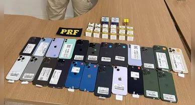 Imagem ilustrativa da notícia: iPhones e emagrecedores ilegais são apreendidos no Pará