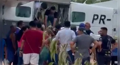 Imagem ilustrativa da notícia: VÍDEO: Ex-prefeito do Pará sofre atentado a tiros e é levado a Belém