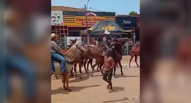 Imagem ilustrativa da notícia: Homem chicoteado em cavalgada no Pará desabafa: "Covarde"