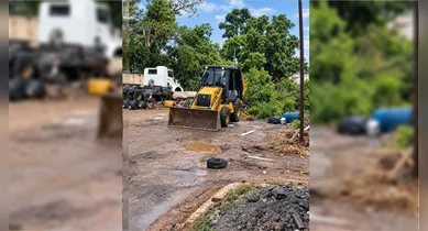 Imagem ilustrativa da notícia: Temporal com rajadas de vento e granizo causa estragos em Xinguara