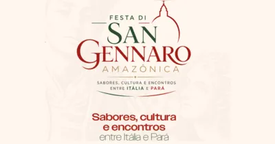 Festa di San Gennaro Amazônica reúne gastronomia, música e tradição italiana em três dias de programação no Porto Futuro 2, em Belém.