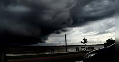 Chuva forte e risco de granizo atingem 6 estados do Brasil. Confira a previsão do tempo e os avisos do Inmet.