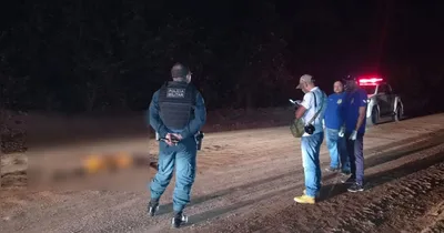 A polícia vai investigar se a mulher foi assassinada no local ou se foi apenas desovada