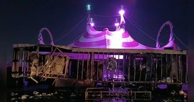 Imagem ilustrativa da notícia Incêndio atinge Circo Americano, no bairro do Marco, em Belém