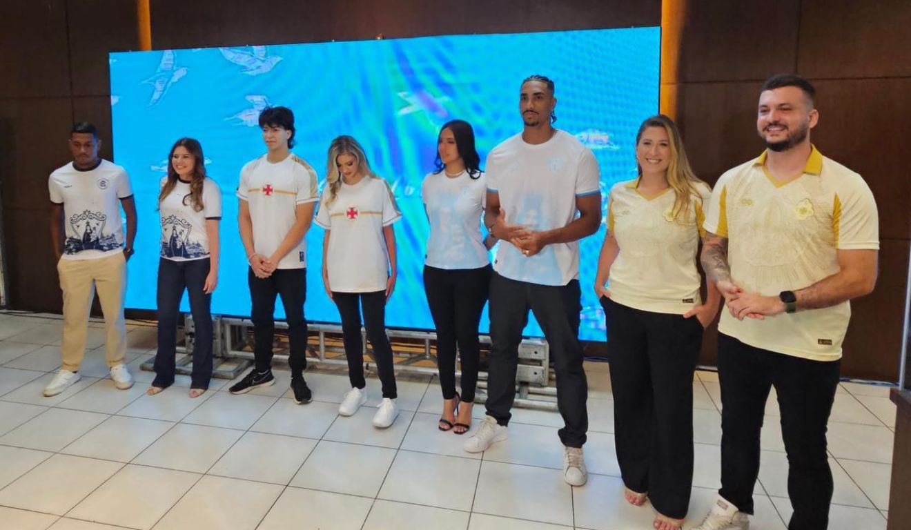 Imagem ilustrativa da notícia Vasco, Remo, Paysandu e Tuna apresentam camisas do Círio 2026