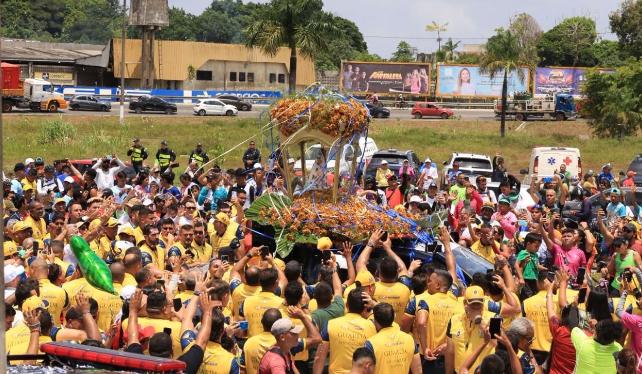 Imagem ilustrativa da notícia Traslado para Ananindeua: veja percurso e horários da procissão do Círio 2026