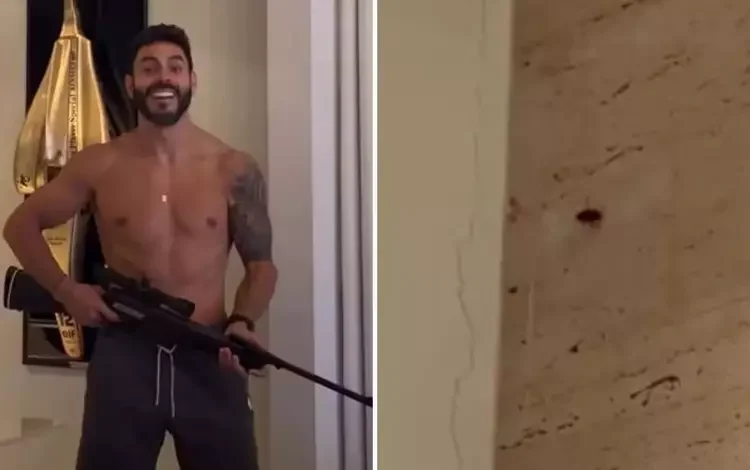 O vídeo foi postado e repercutiu nas redes sociais.