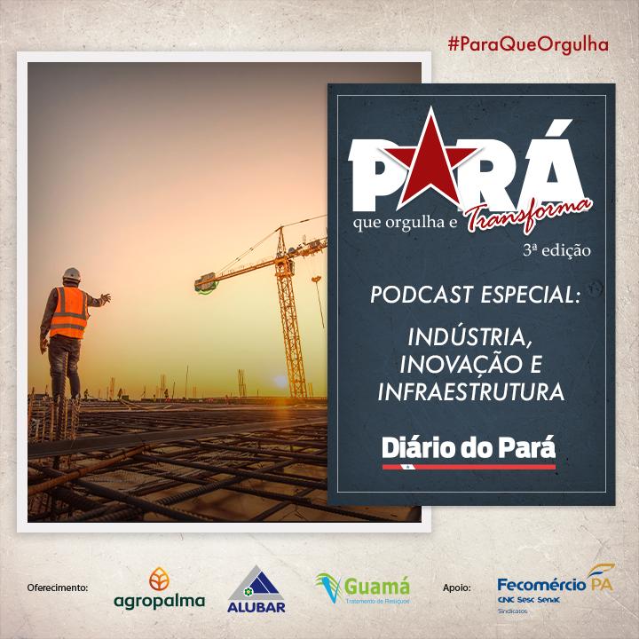 DOLCast: indústria, inovação e infraestrutura no Pará; ouça!