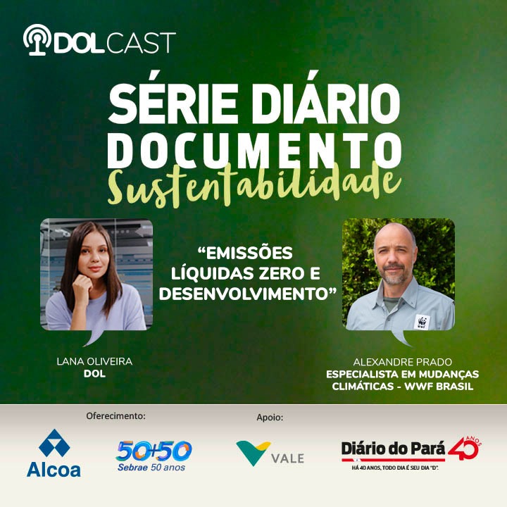 DOLCast: Emissão Líquida Zero e desenvolvimento sustentável 