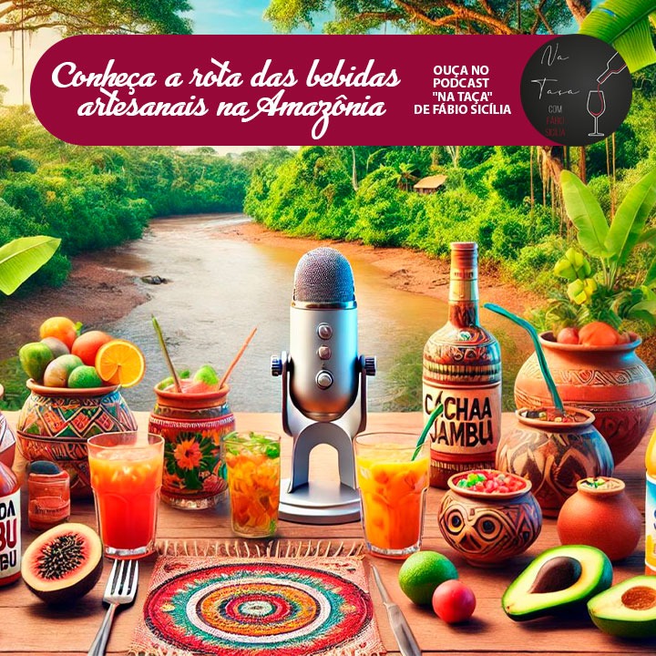 A rota das bebidas na Amazônia: tradições e sabores exóticos