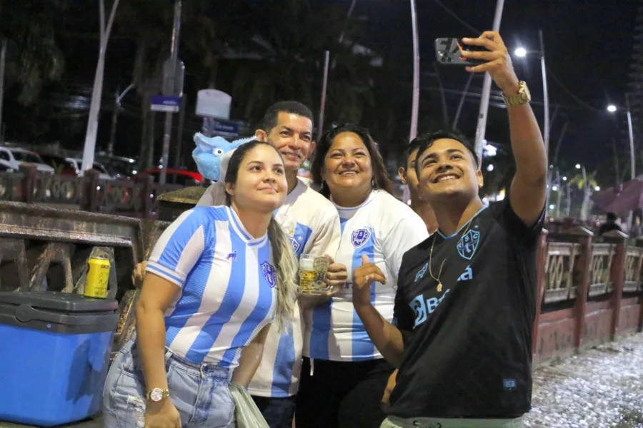 Fiel comemora título do Paysandu na Doca. Confira as imagens