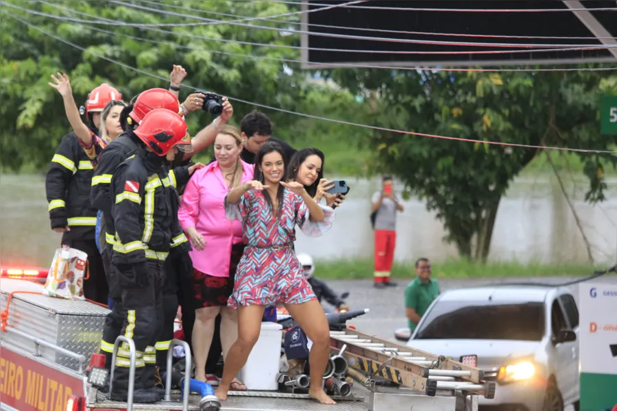 Belém faz festa para receber Alane, do BBB 24. Veja as fotos