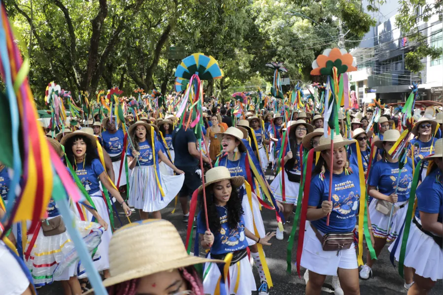 Arrastão do Pavulagem colore o domingo em Belém. Veja fotos