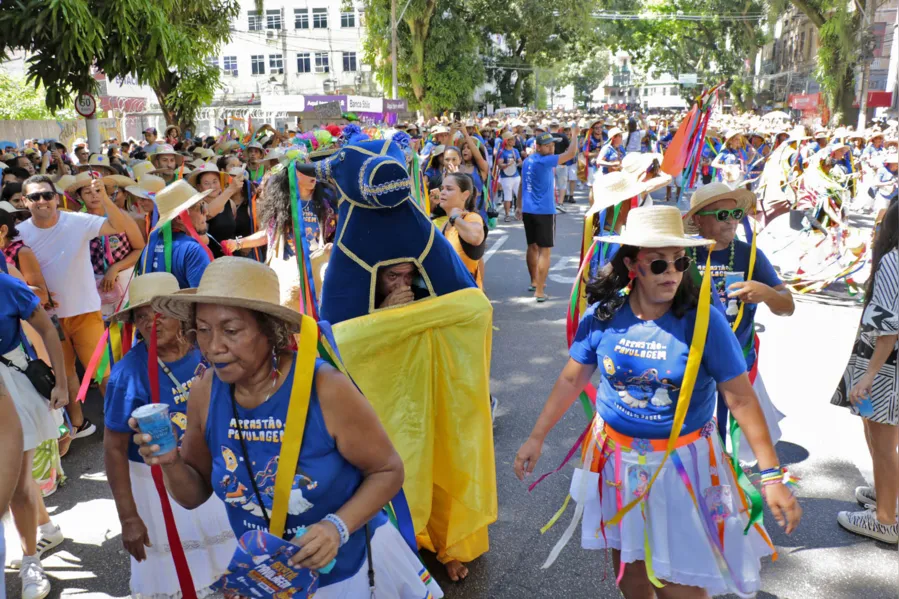 Arrastão do Pavulagem colore o domingo em Belém. Veja fotos