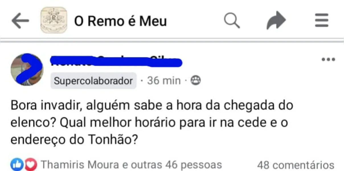 Remo cancela reunião do Condel após ameaças à diretoria