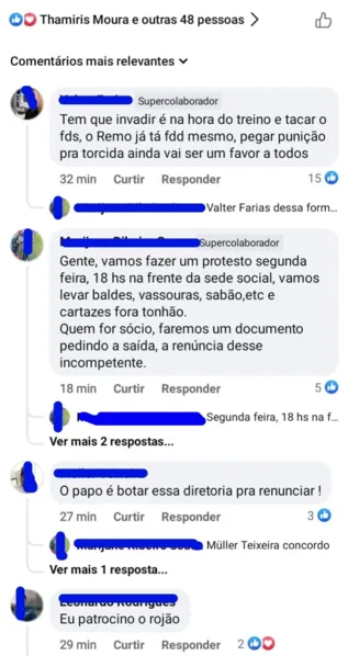 Remo cancela reunião do Condel após ameaças à diretoria