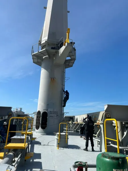 Vídeo: bomba é encontrada no Porto de Vila do Conde