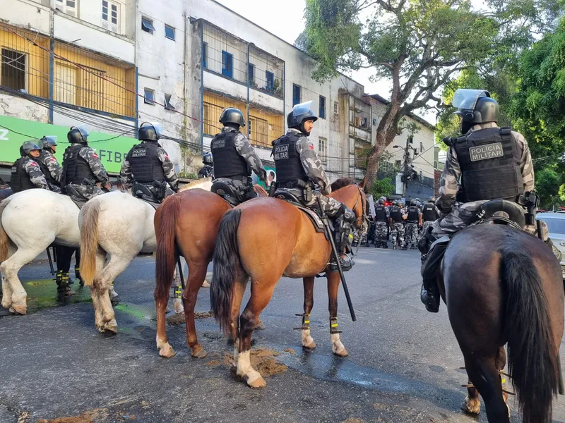 Belém: reintegração de posse fecha via do bairro de Nazaré