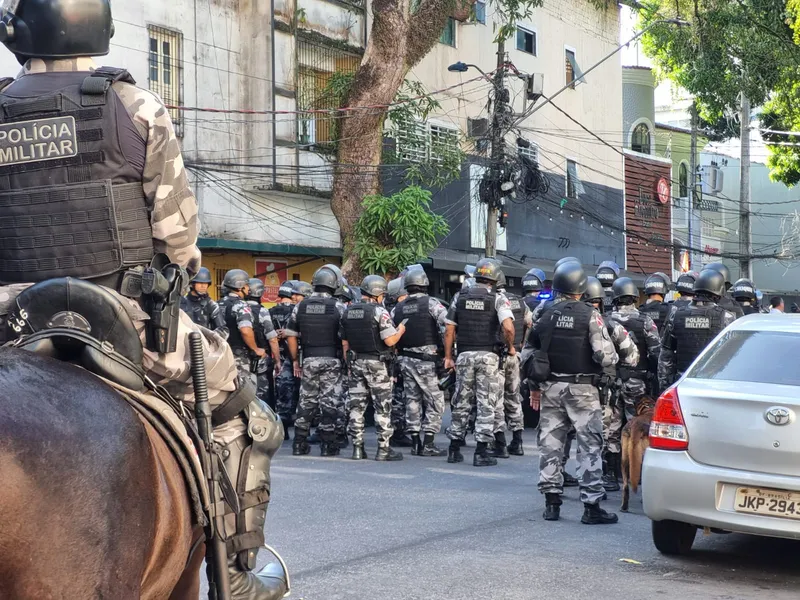 Belém: reintegração de posse fecha via do bairro de Nazaré