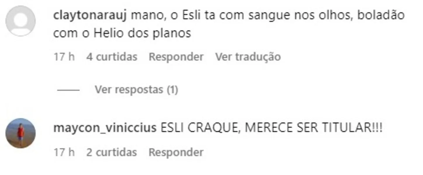 Hélio dos Anjos vira alvo e Fiel compra "briga" de Esli