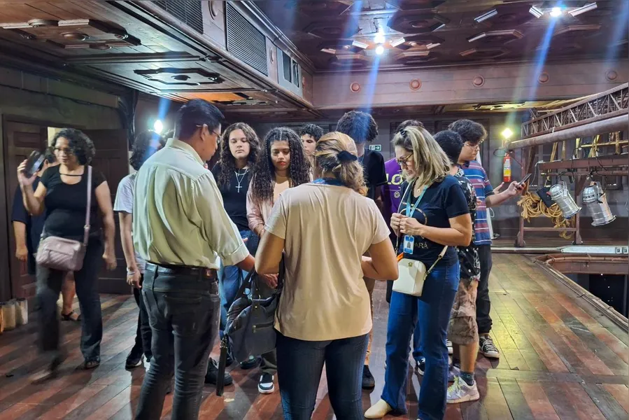 Teatro Experimental Waldemar Henrique garante visita guiada