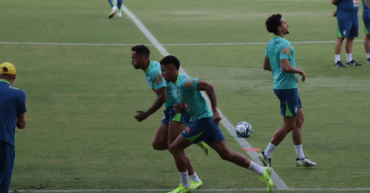 
        
        
            Veja o segundo dia de treino da Seleção Brasileira em Belém
        
    