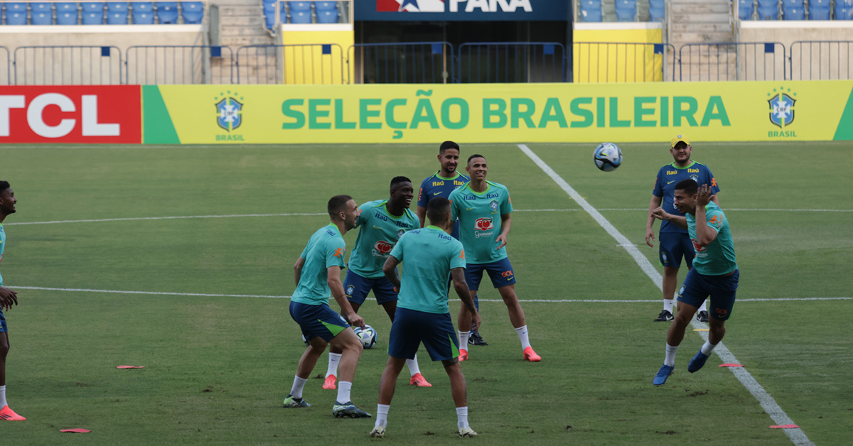 
        
        
            Veja o segundo dia de treino da Seleção Brasileira em Belém
        
    