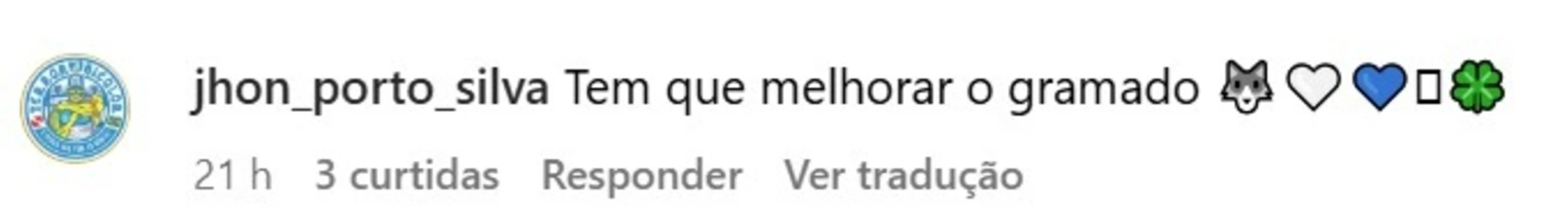 Torcedores criticam e pedem melhorias no gramado da Curuzu