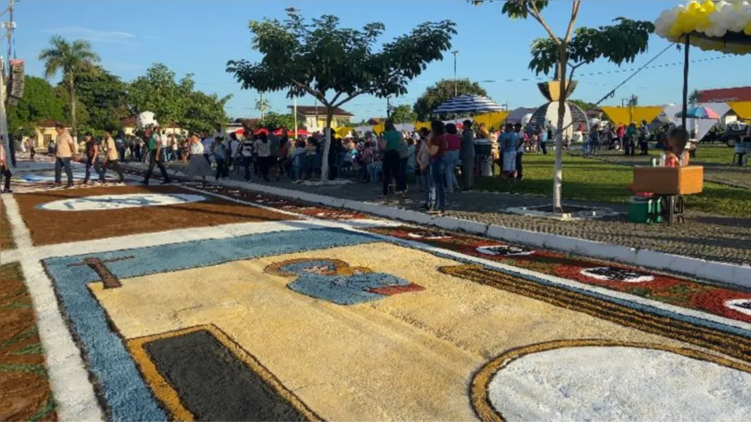 Corpus Christi: veja como estão as ruas de Capanema