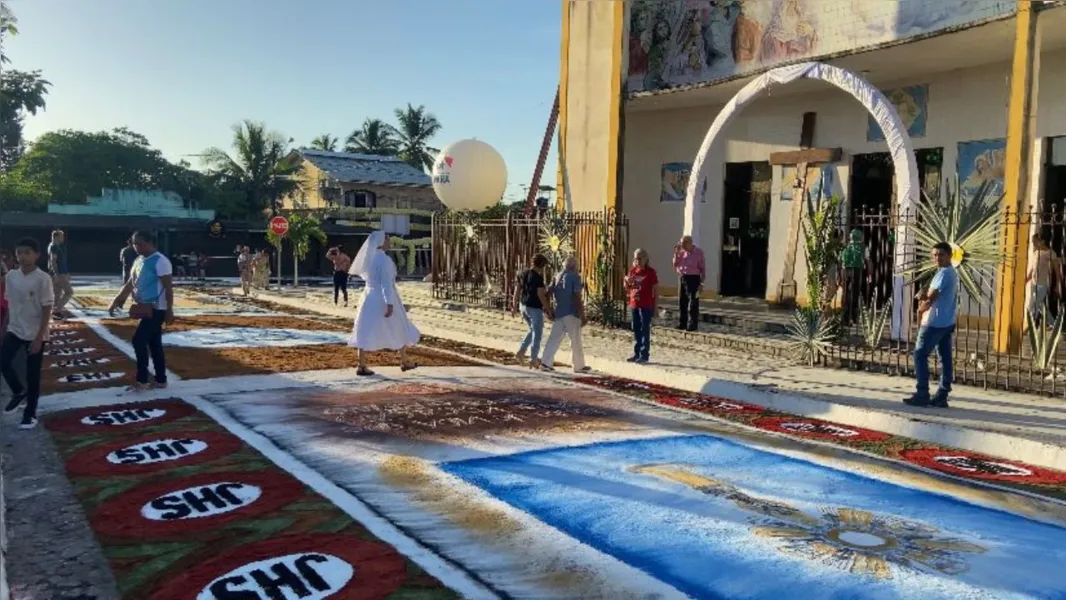 Corpus Christi: veja como estão as ruas de Capanema