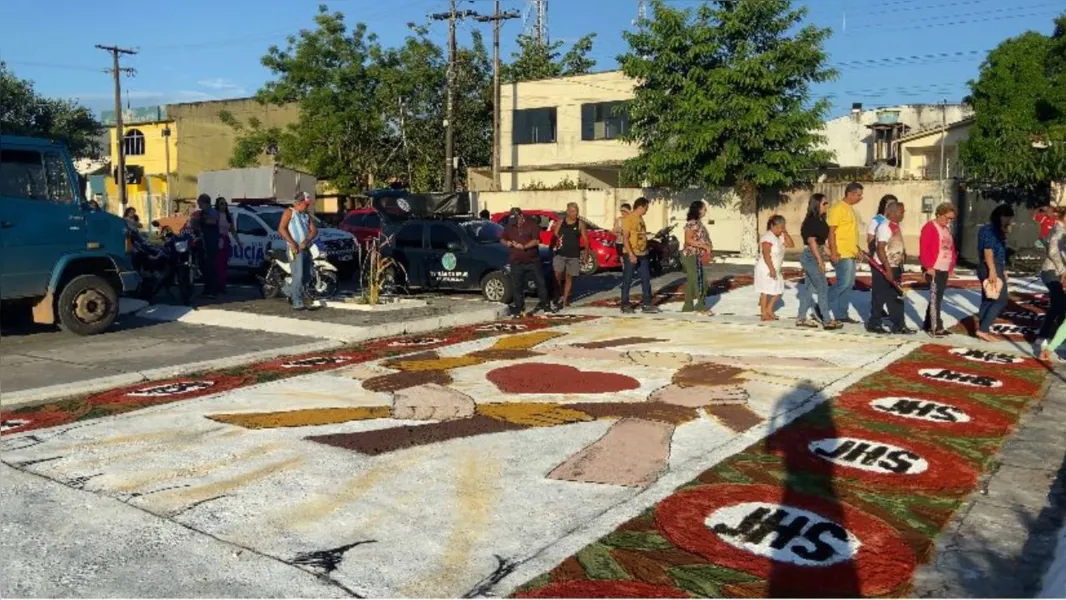 Corpus Christi: veja como estão as ruas de Capanema