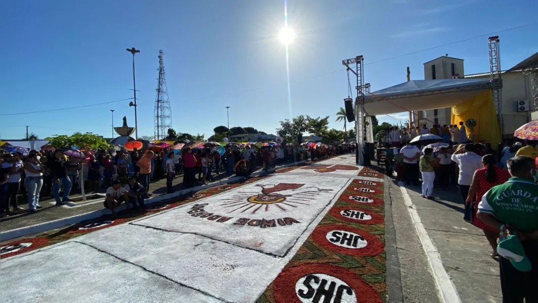 Corpus Christi: veja como estão as ruas de Capanema