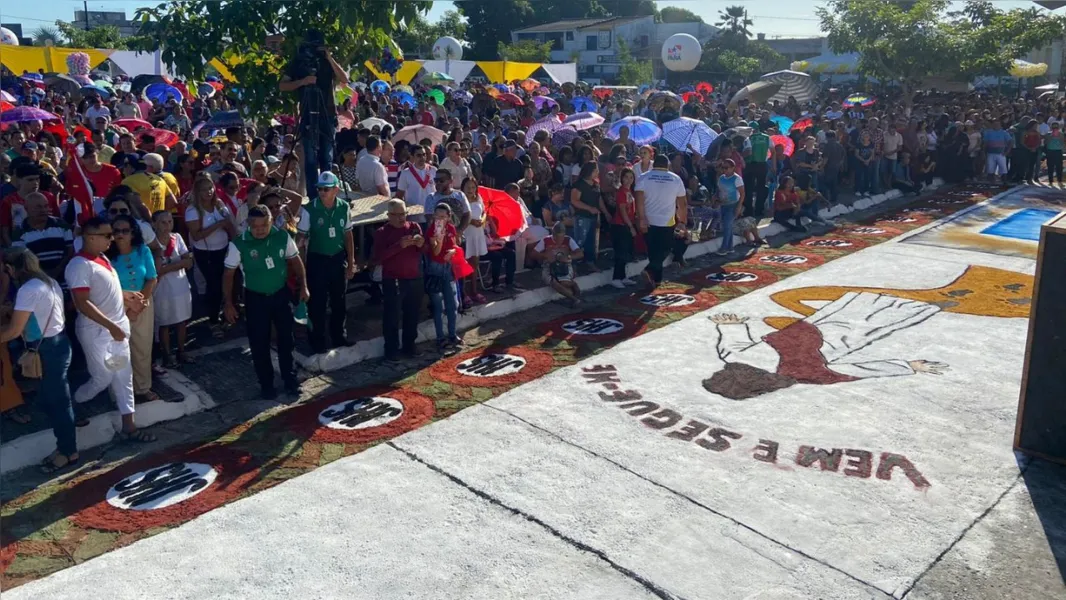 Corpus Christi: veja como estão as ruas de Capanema