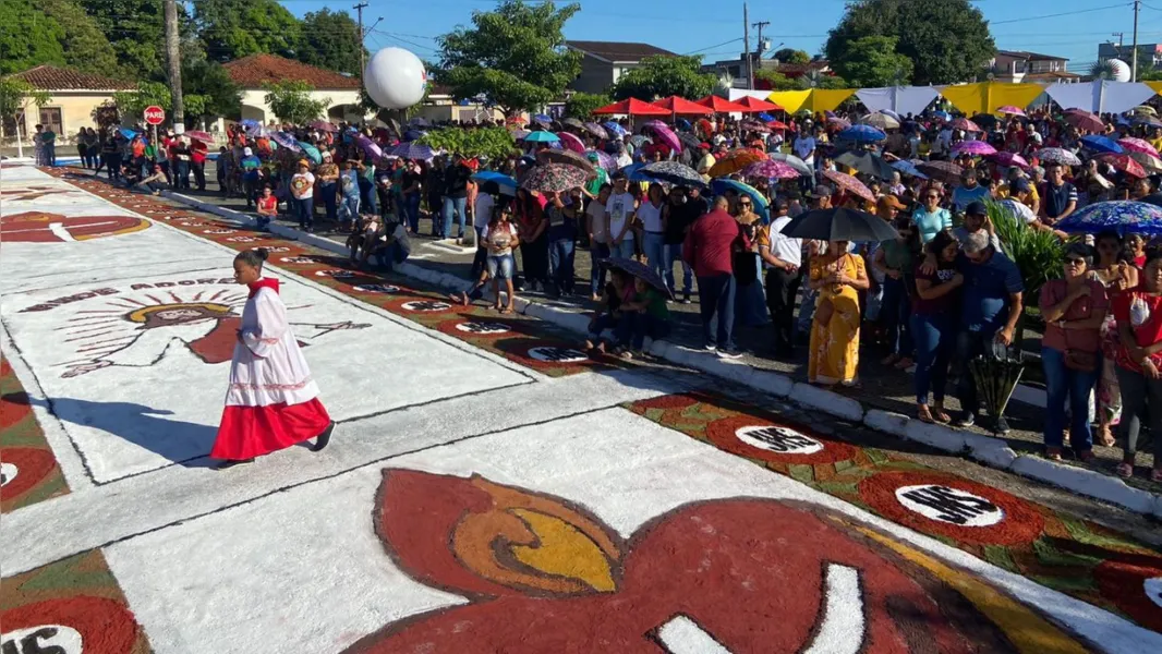 Corpus Christi: veja como estão as ruas de Capanema