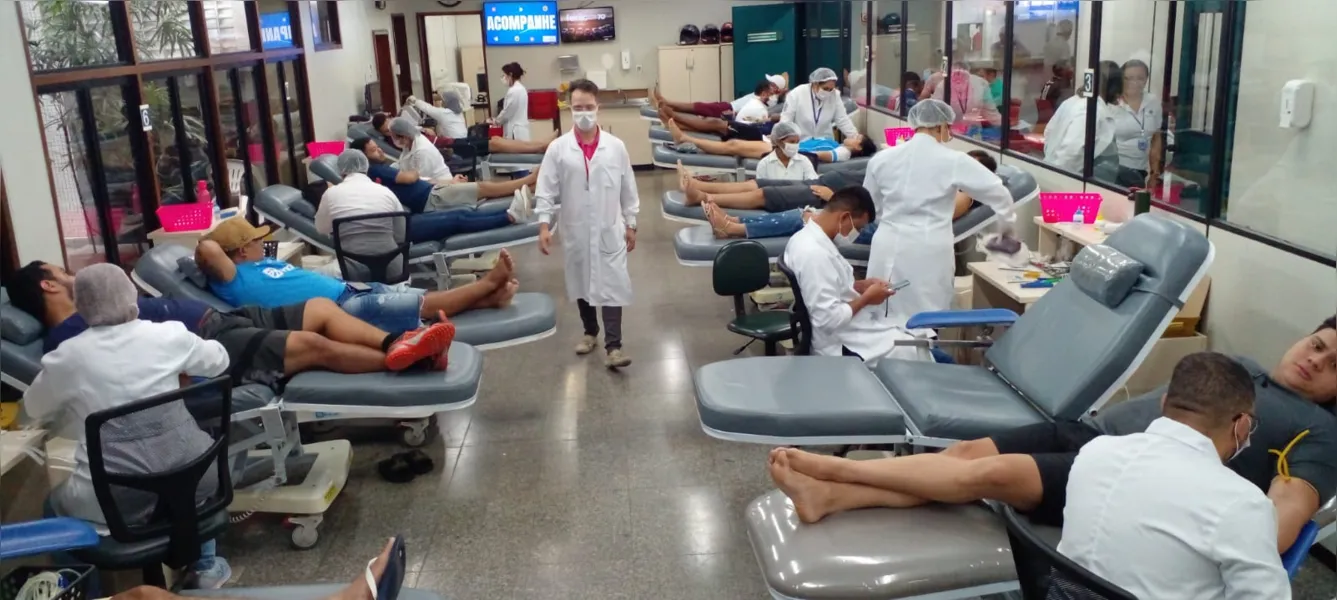 Torcedores de Remo e Paysandu formam filas para doar sangue