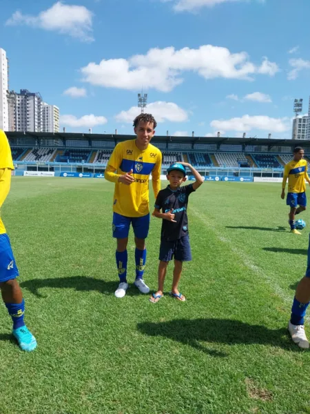 "Fala, Patinho" dá apoio ao Paysandu antes de clássico