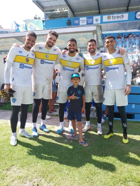 "Fala, Patinho" dá apoio ao Paysandu antes de clássico