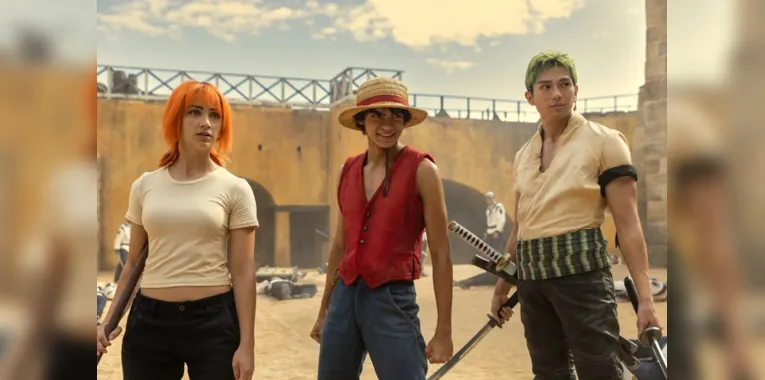 Nami, Luffy e Zoro